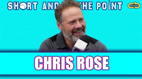 Short and to the Point: Chris Rose on hosting “Best Damn Sports .